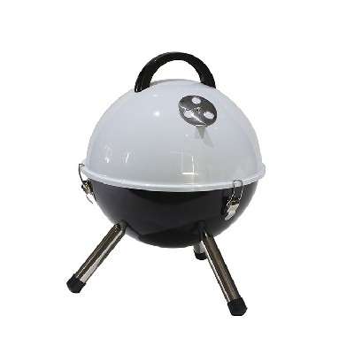 Mini Portable Camping Patio Backyard Picnic BBQ 14.. tabletop Charcoal Grill