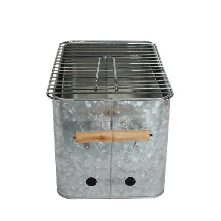 Chinese wholesale indoor outdoor use iron portable charcoal barbecue bucket bbq grills