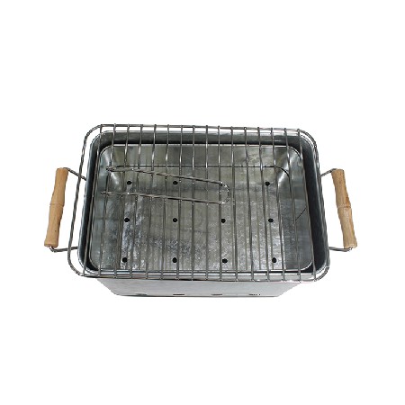 Chinese wholesale indoor outdoor use iron portable charcoal barbecue bucket bbq grills