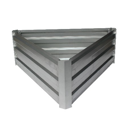 Galvanized steel earthmark raised garden beds