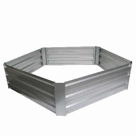 Galvanized Iron Raised Garden Bed and Plant Holder Kit