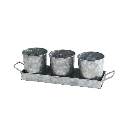 High quality galvanized indoor herb garden kit