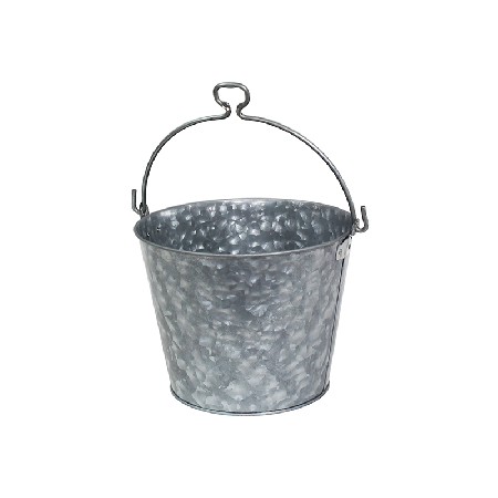 Custom logo galvanized steel champagne ice bucket