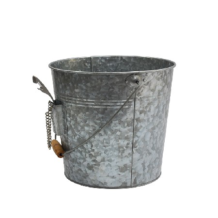 Galvanized Steel Party Champagne Beer Ice Bucket With Bottle Opener