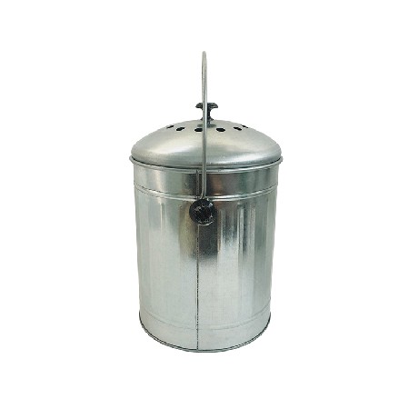 Galvanized Steel Indoor Countertop Kitchen Composter