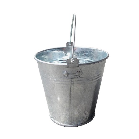 Cheap Price Galvanized steel small 1L sliver bucket with handle