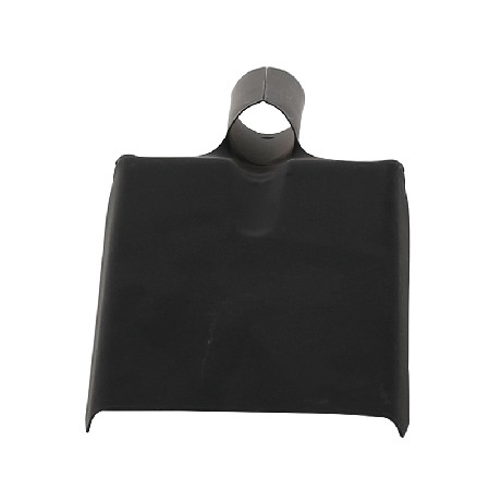 Black Heavy Gauge Steel Fireplace Coal Shovel for Wood Stove